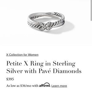 David Yurman ‘X Ring’